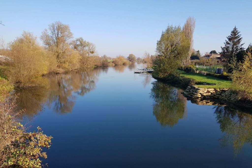 Ferme Cosy Et Paisible Au Bord De L'Eure Criquebeuf-sur-Seine Exterior foto